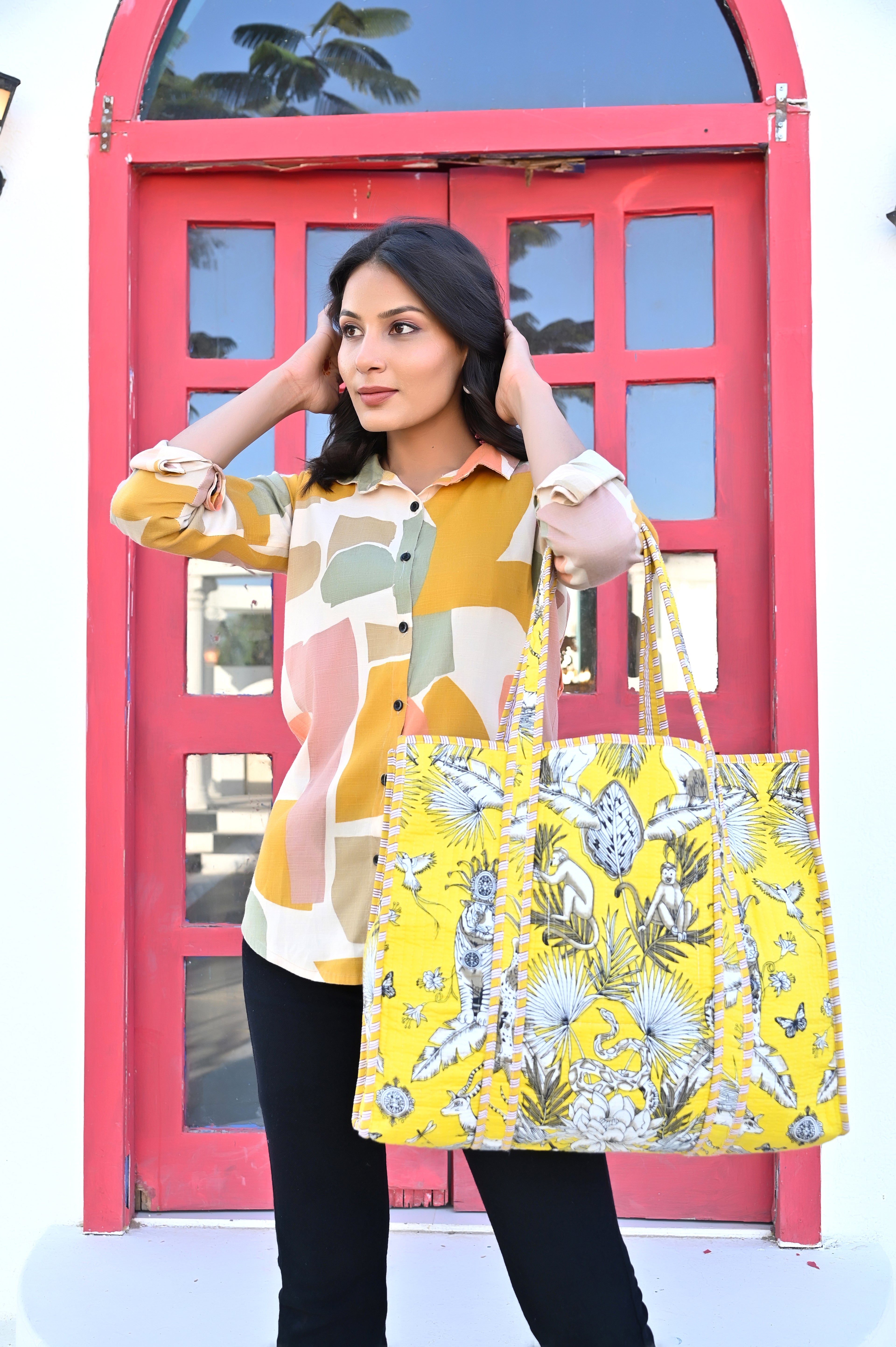 The Crown Tiger Tote