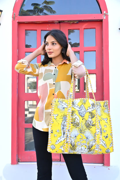 The Crown Tiger Tote