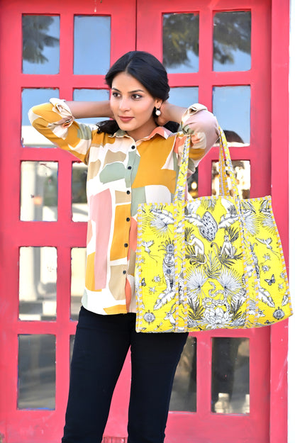 The Crown Tiger Tote