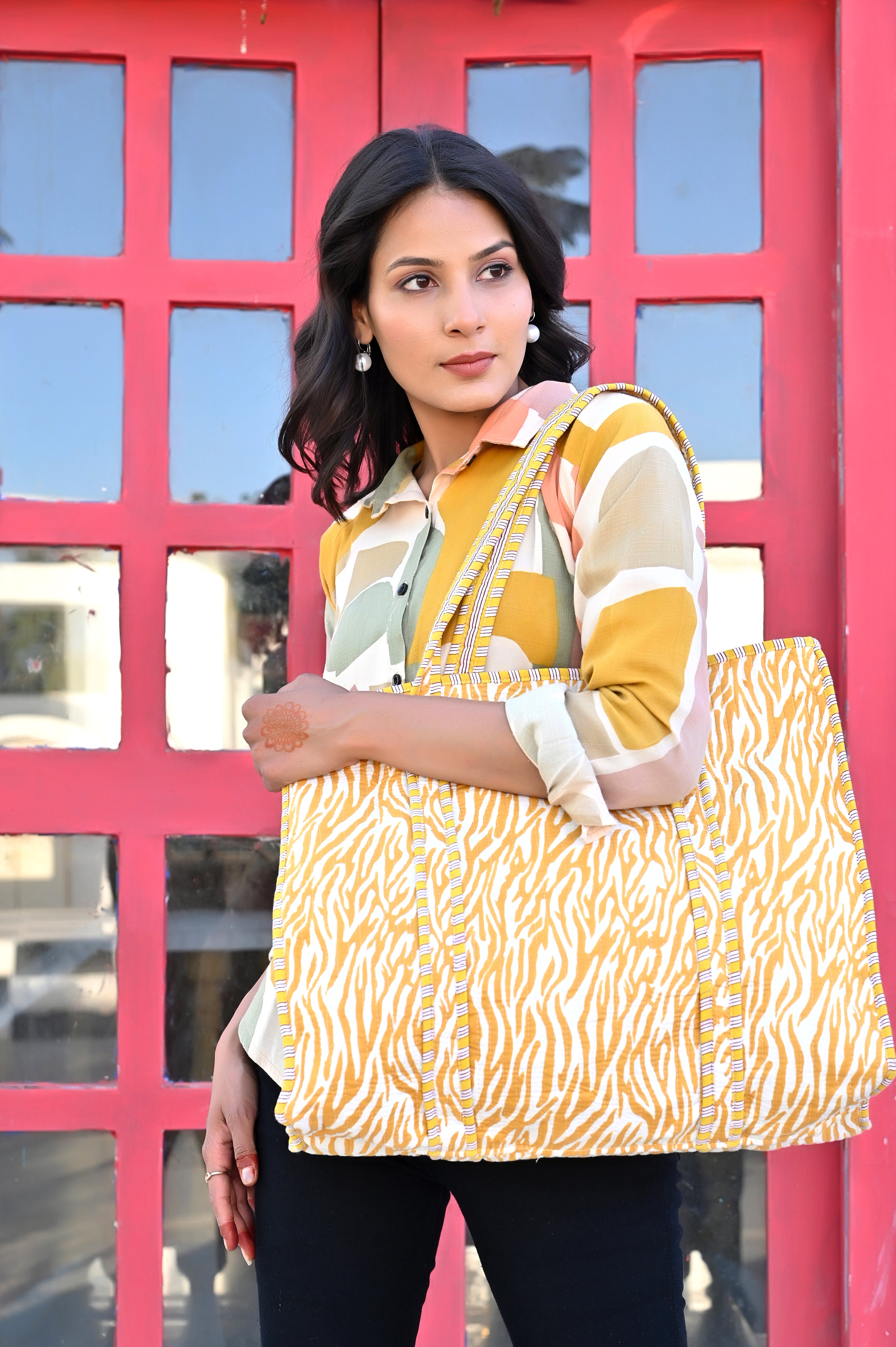 The Zebra Tote