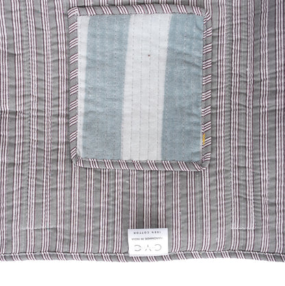The Striped Velvet Tote