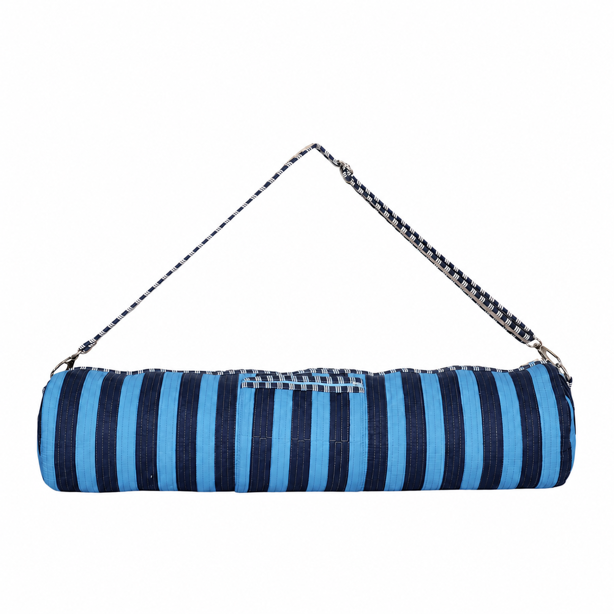 The Striped Cotton Yoga Bag