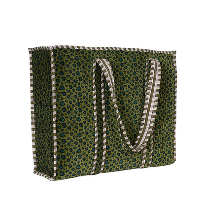 The Velvet Leopard Tote