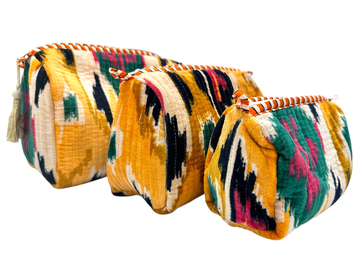 Ikat Velvet 3-Piece Travel Set 