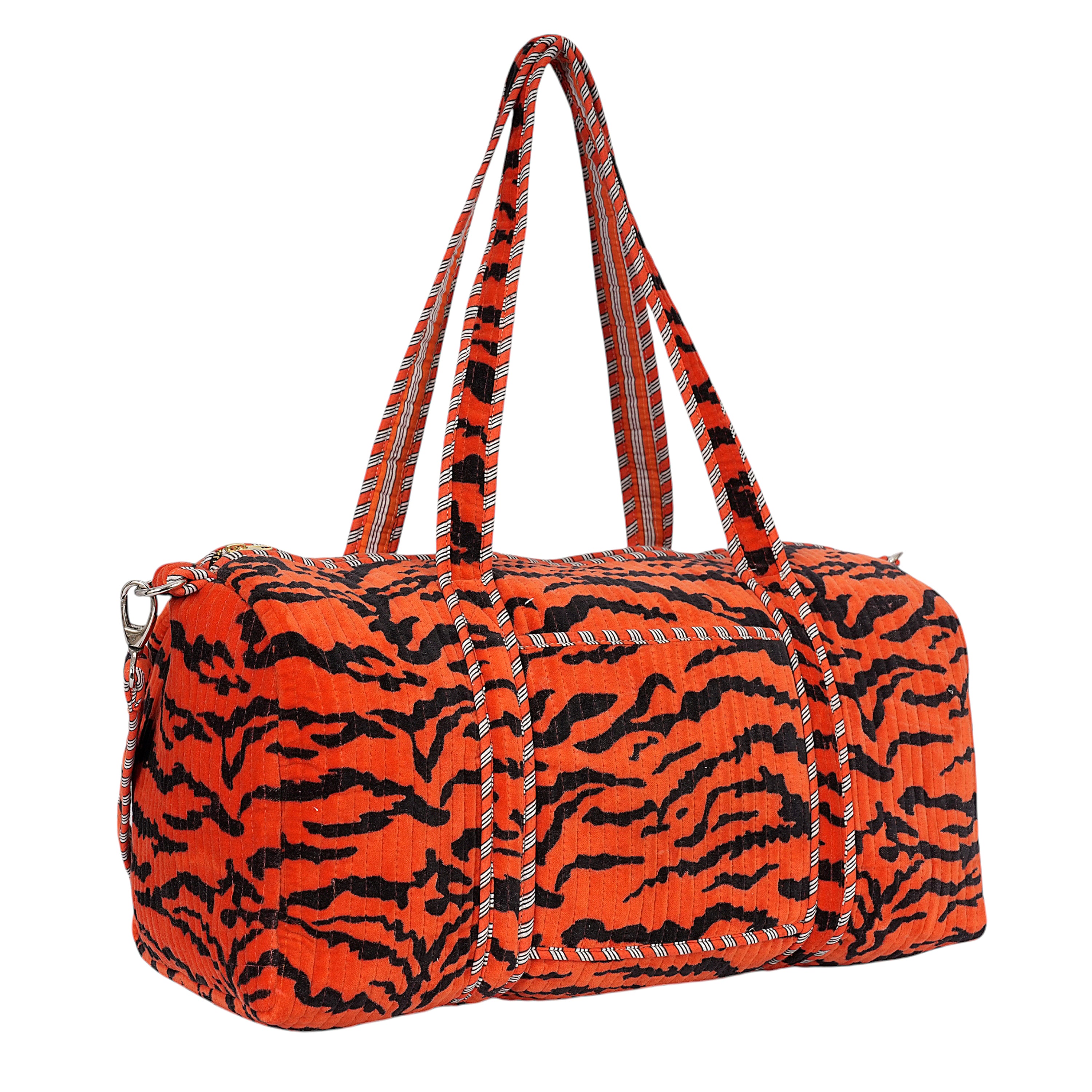 The Tiger Velvet Weekender