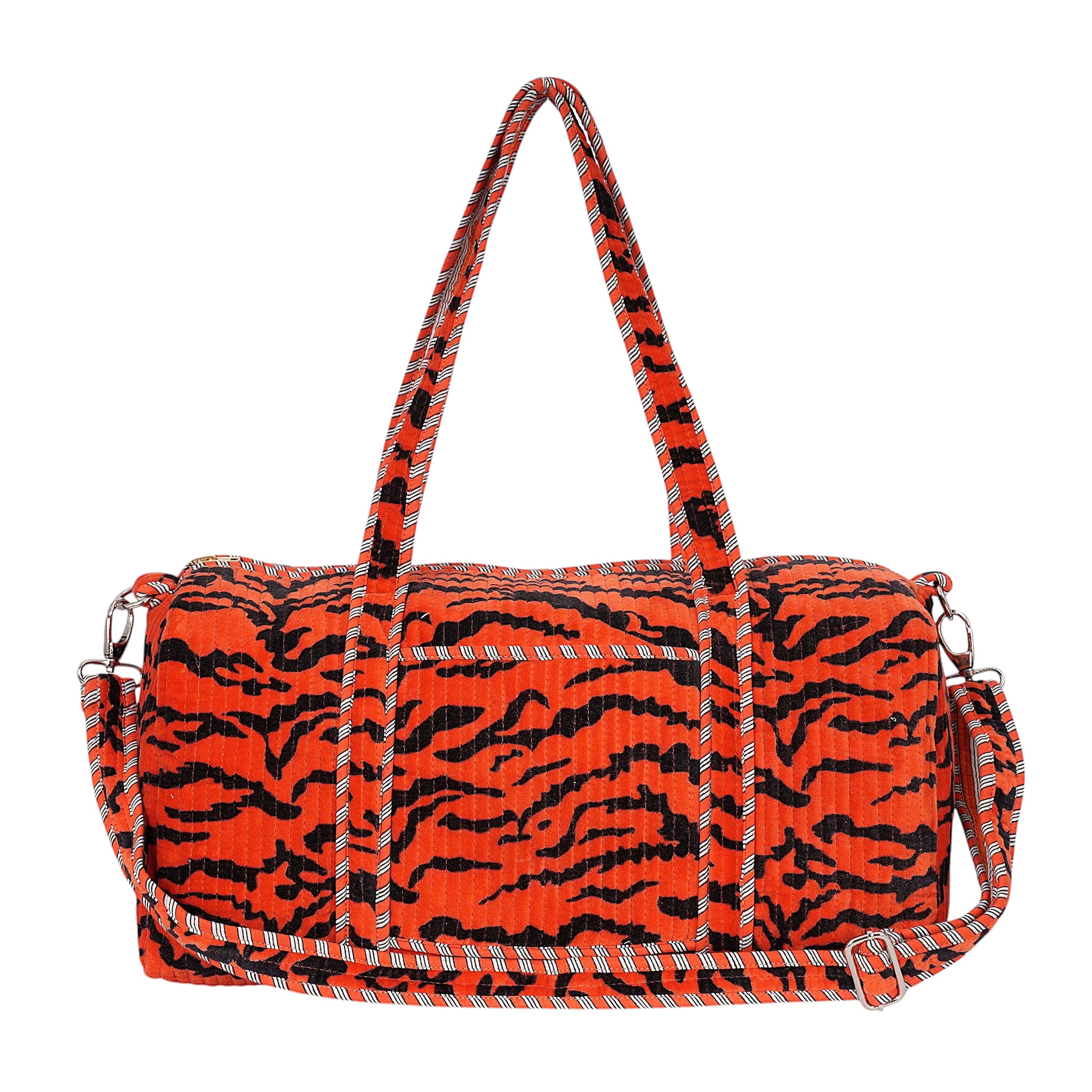 The Tiger Velvet Weekender