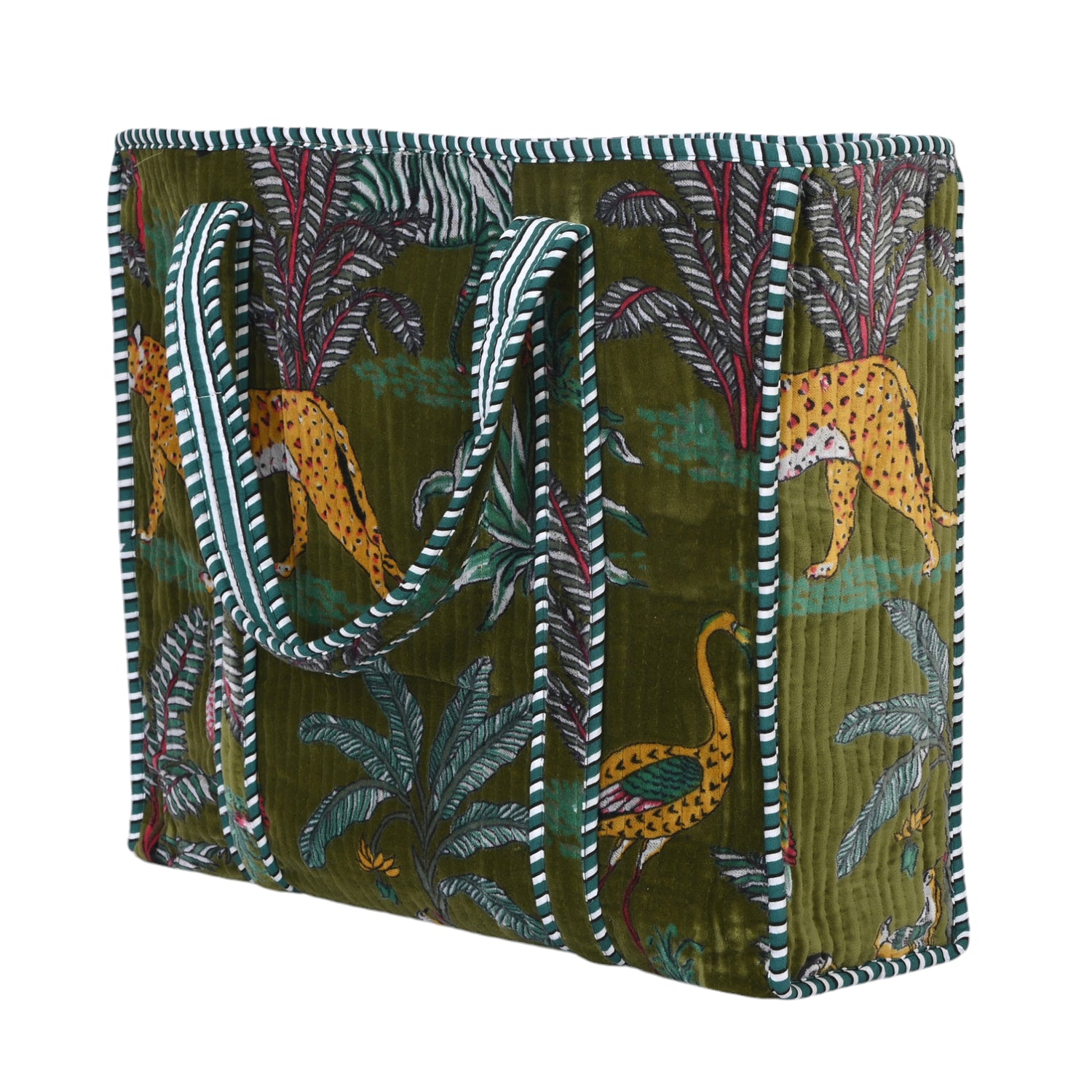 Velvet Jungle Tote, Weekender and Travel Set Bundle