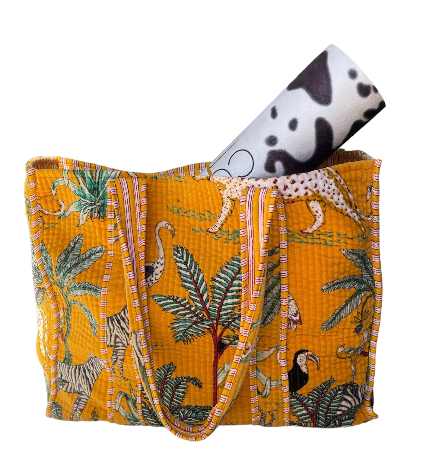 tote bag market bag indian handmade jhola bag yoga mat bag