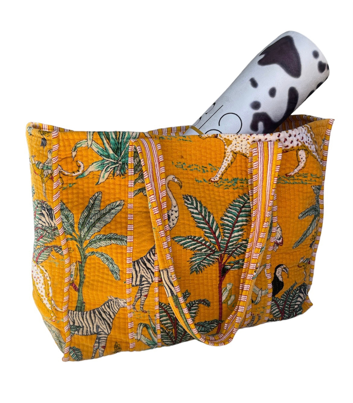 tote bag market bag indian handmade jhola bag yoga mat bag