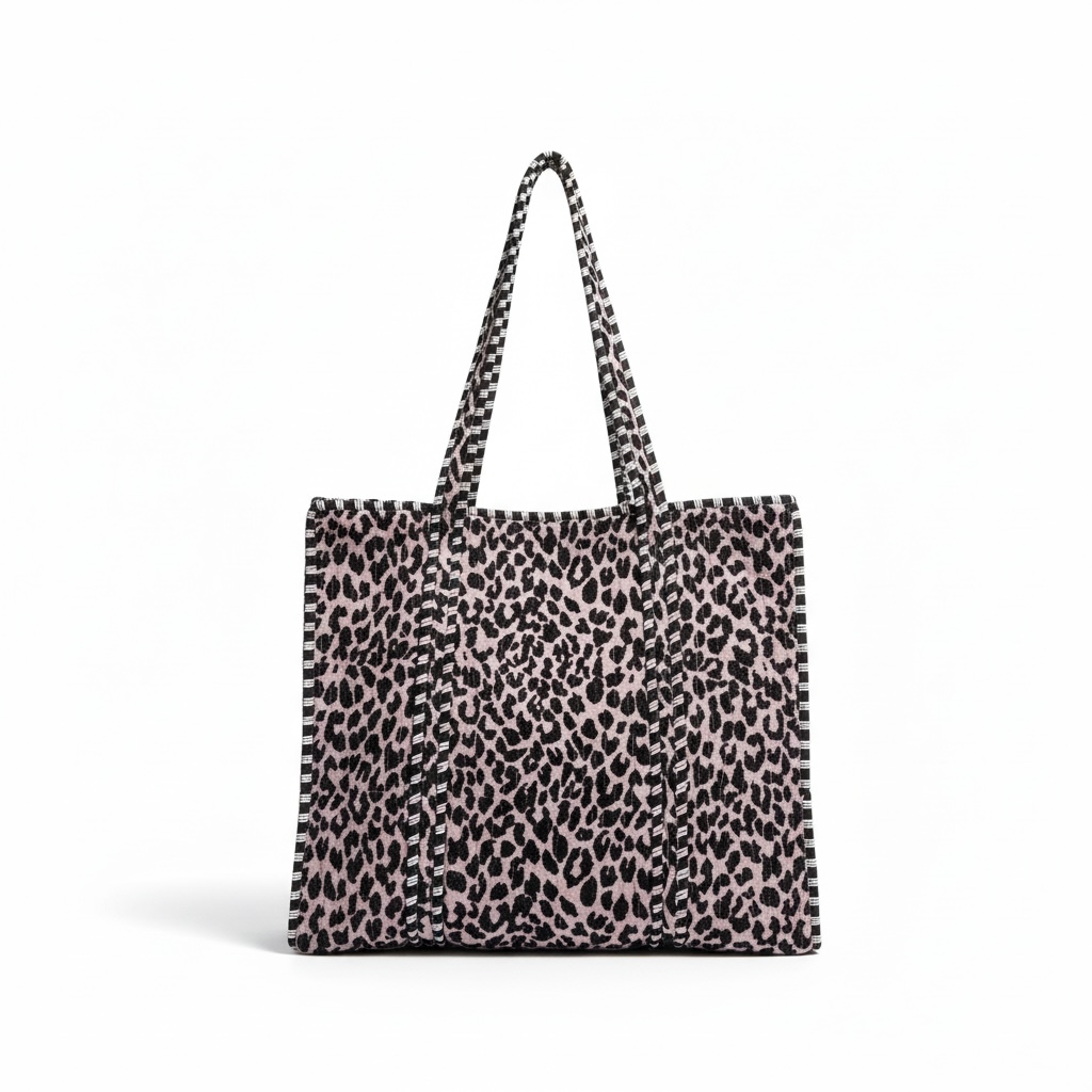 The Velvet Leopard Tote