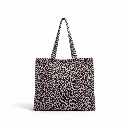The Velvet Leopard Tote