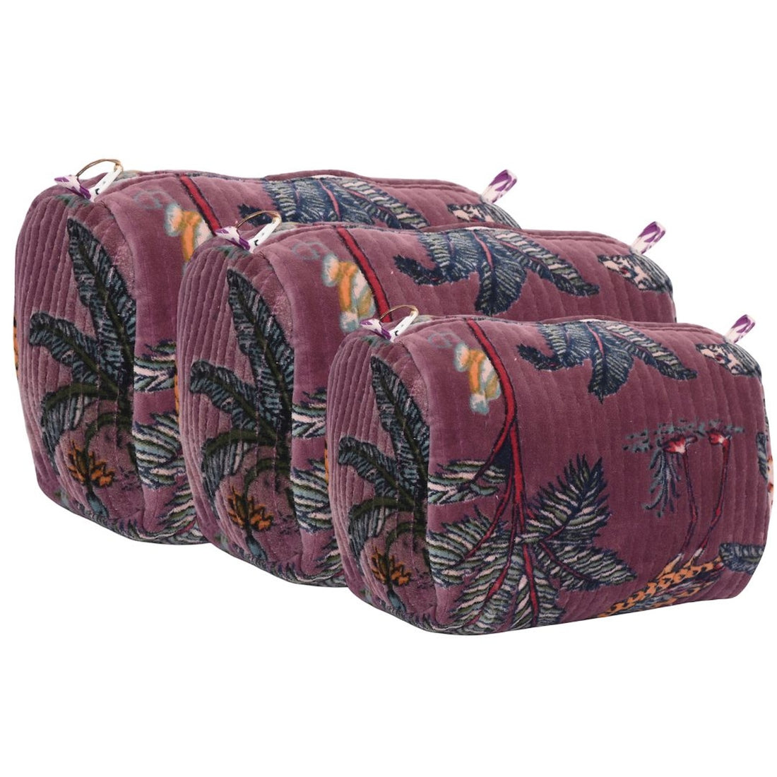 The Jungle Velvet 3 Piece Travel Set