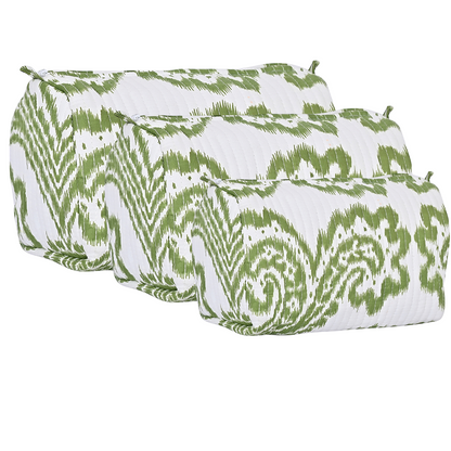 Ikat Cotton Tote, Weekender and Travel Set Bundle