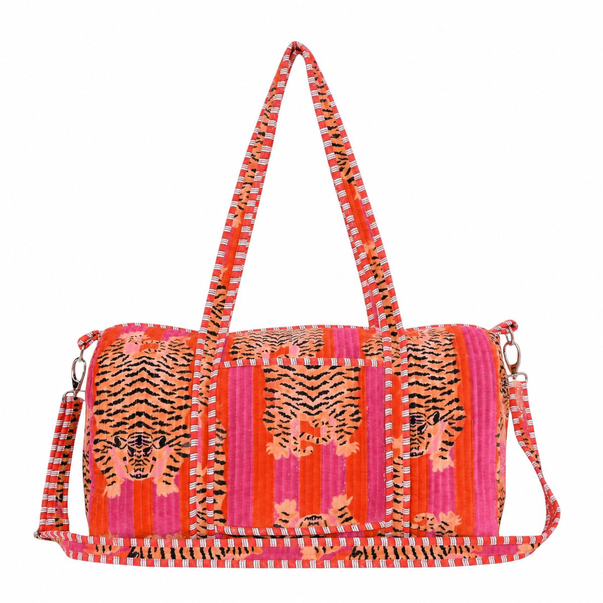 The Tibetan Tiger Velvet Weekender