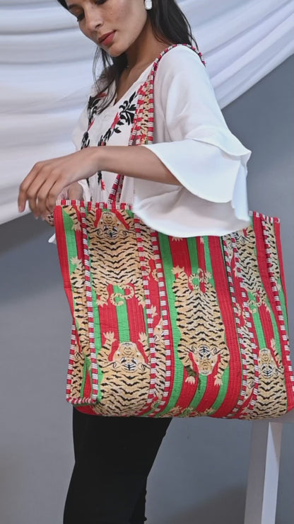 The Tibetan Tiger Tote