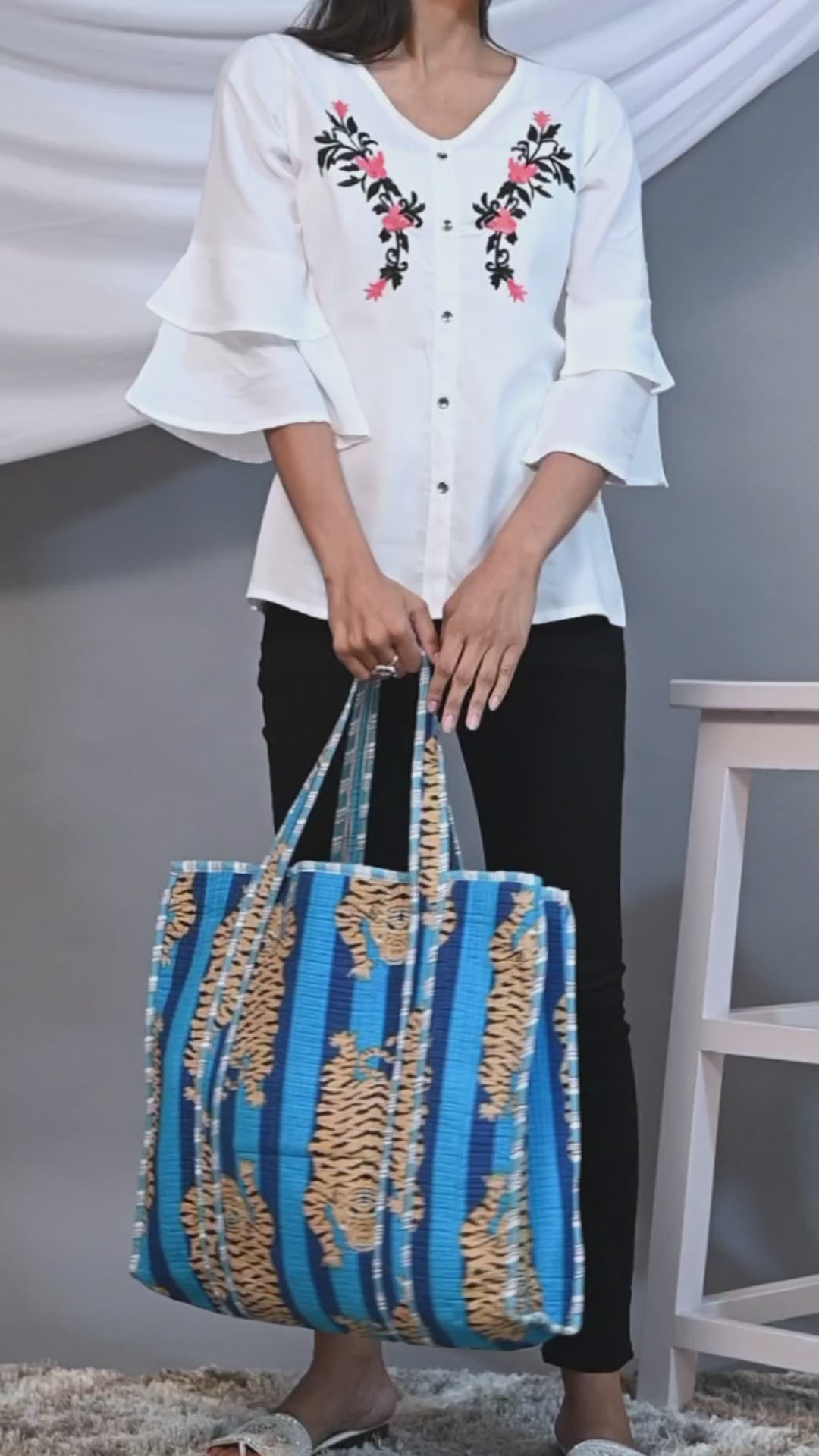The Tibetan Tiger Tote
