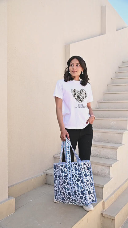 The Floral Paisley Tote