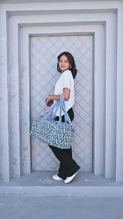 The Nocturne Ikat Weekender